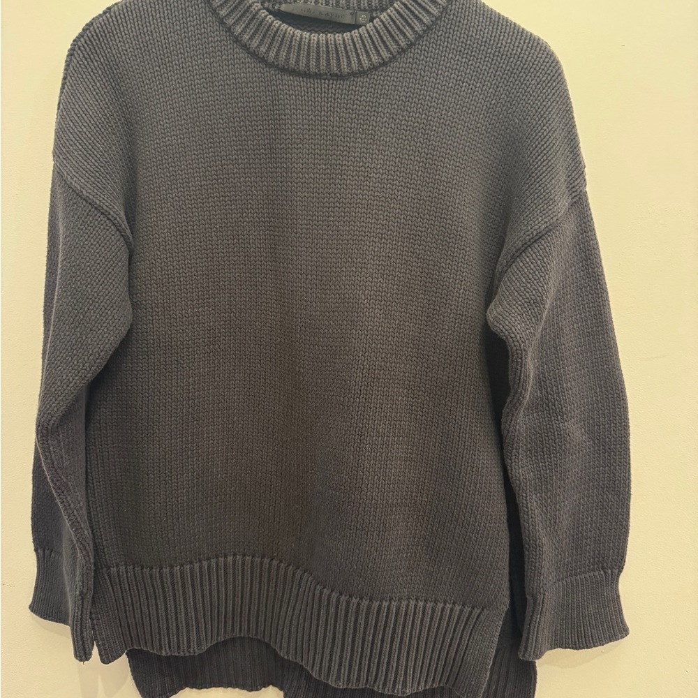 Jenni Kayne Charcoal Turtleneck Sweater